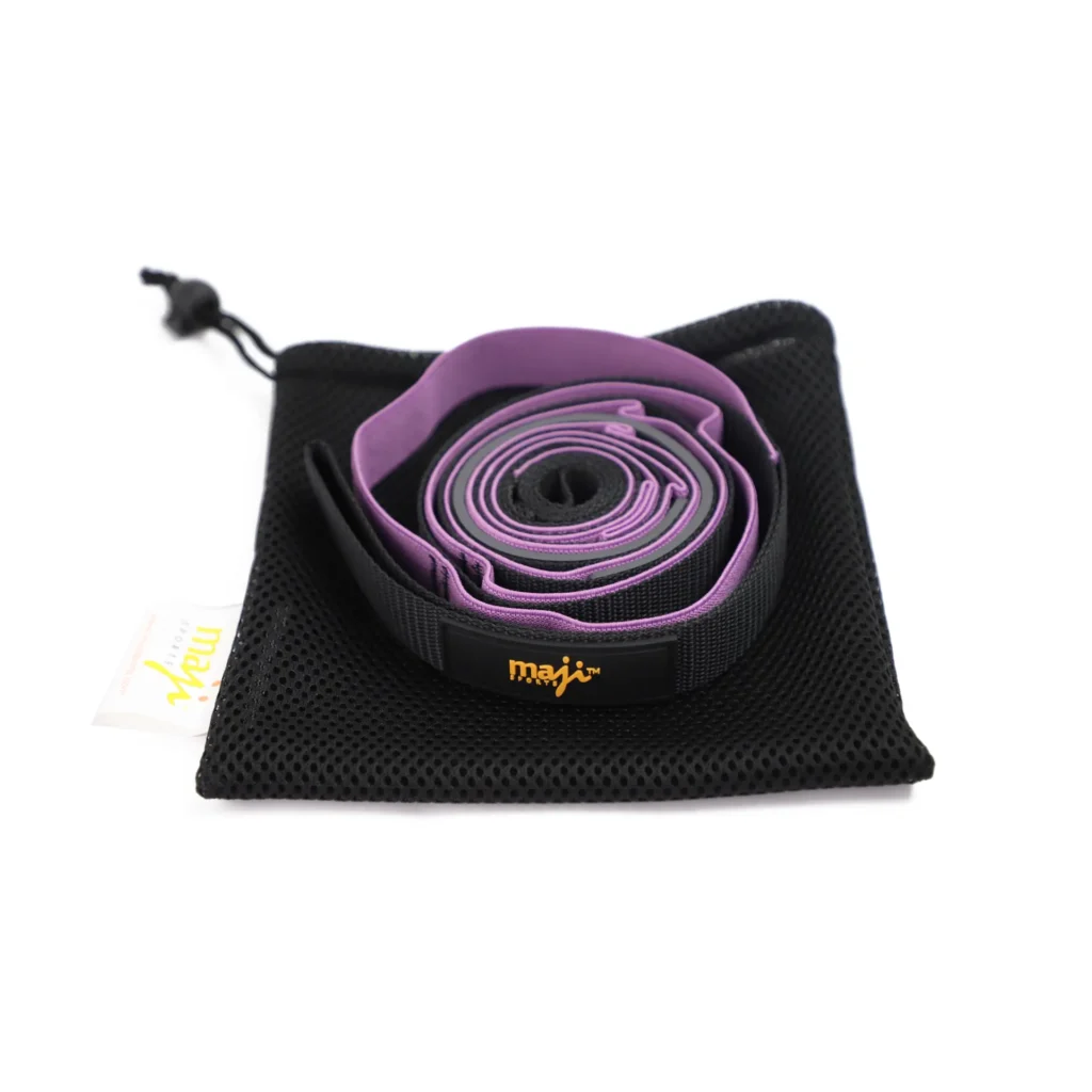 Elastic Yoga Stretch Band (With 9 Loops)