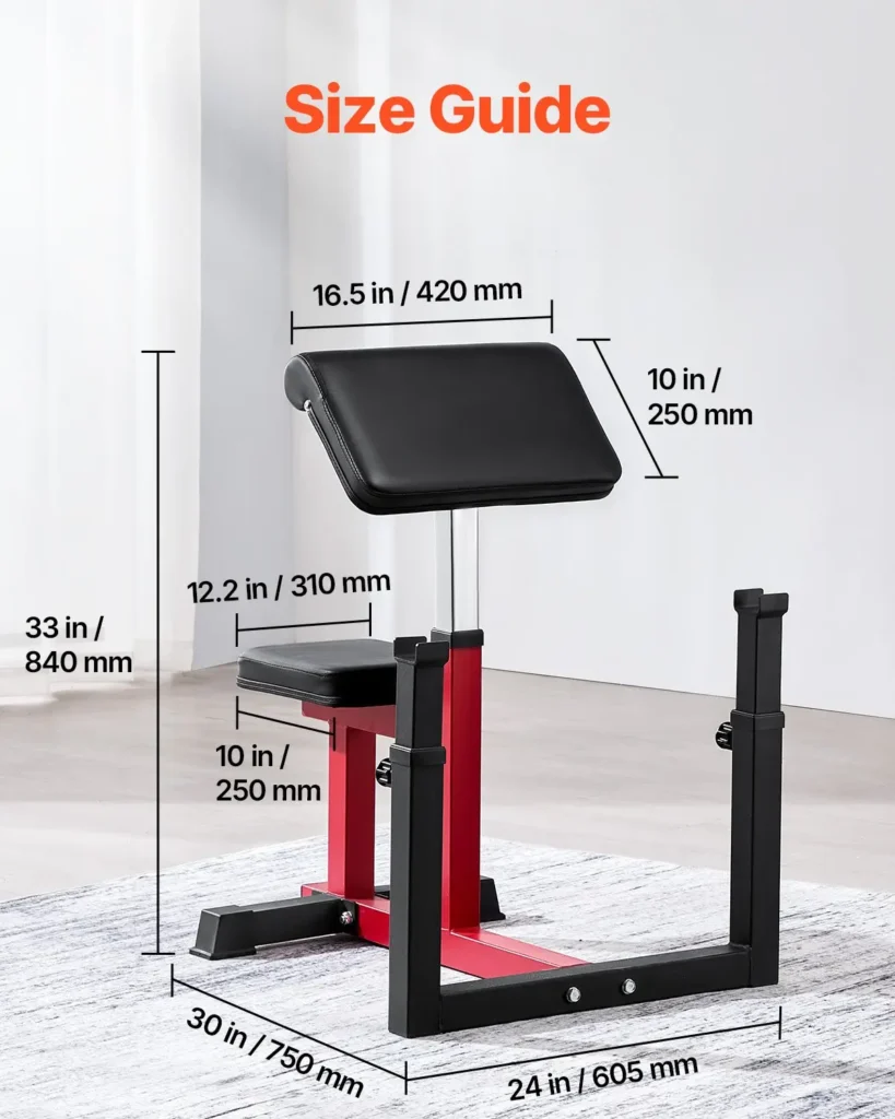 VEVOR Weight Bench with Leg Extension, Strength Training Benches, Max load 440 LBS Home Gym Bench Fitness